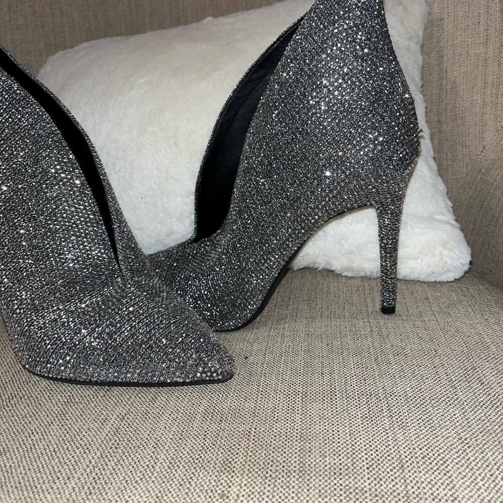 Jessica Simpson rhinestone booties